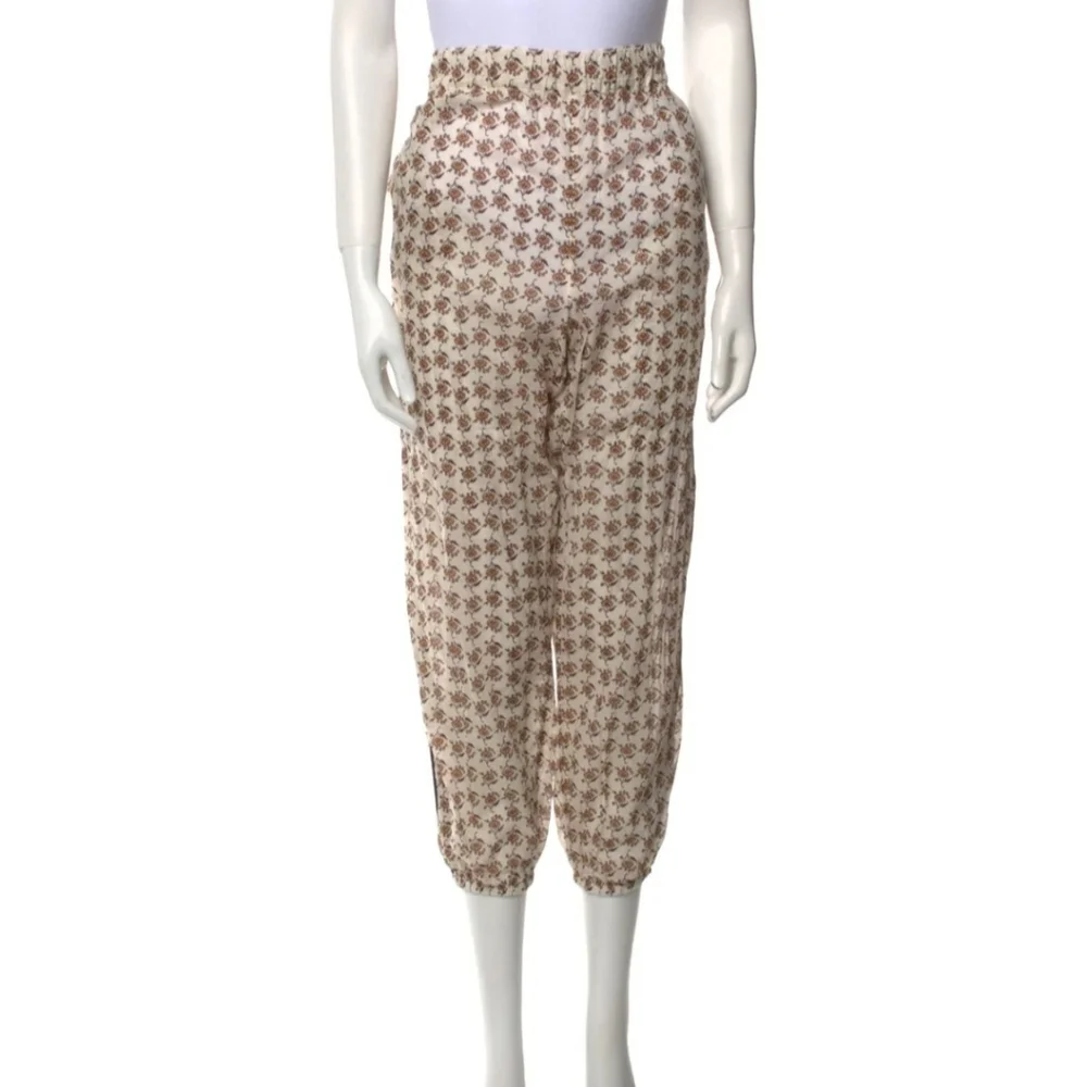 Tory Burch Printed Skinny Leg Pants